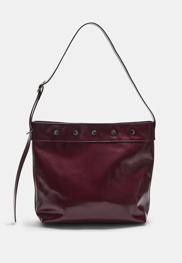 Stradivarius Сумка-ведро с заклепками купить с доставкой.