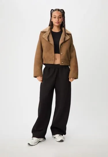 Укороченная двусторонняя куртка- Заказать в России