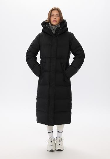 Stradivarius Длинное прямое стеганое пальто с пухом