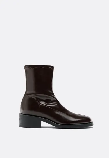 Плоские ботильоны-стретч- Заказать в России