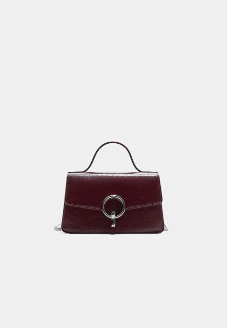 Сумка-мессенджер с круглой застежкой- Заказать в России