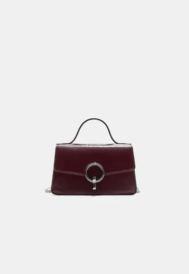 Сумка-мессенджер с круглой застежкой- Заказать в России