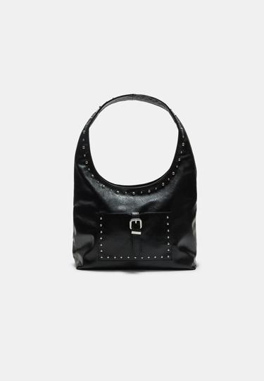 Stradivarius Сумка на плечо с заклепками купить с доставкой.