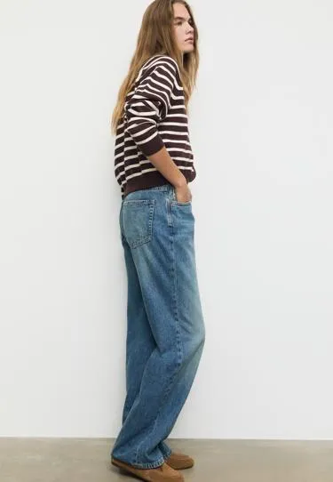 Джинсы прямого кроя