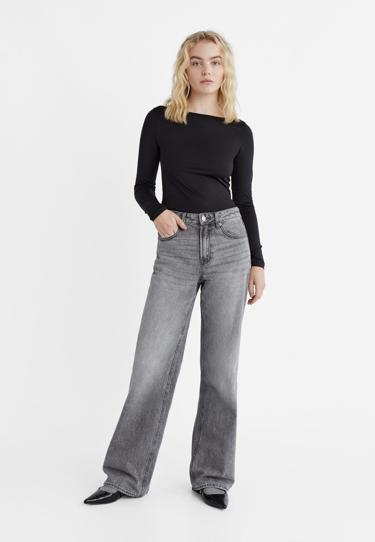 Джинсы прямого кроя