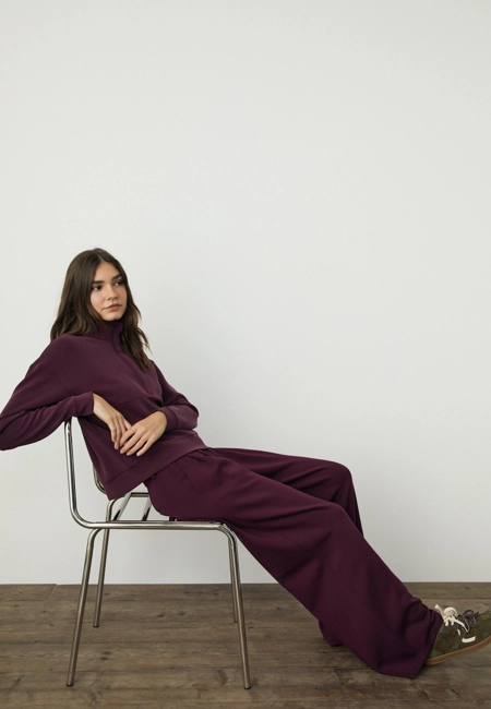 Stradivarius Брюки классические из мягкой ткани