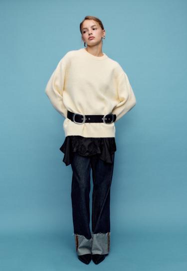 Мягкий трикотажный джемпер