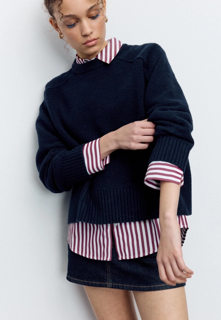 Stradivarius Базовый мягкий джемпер