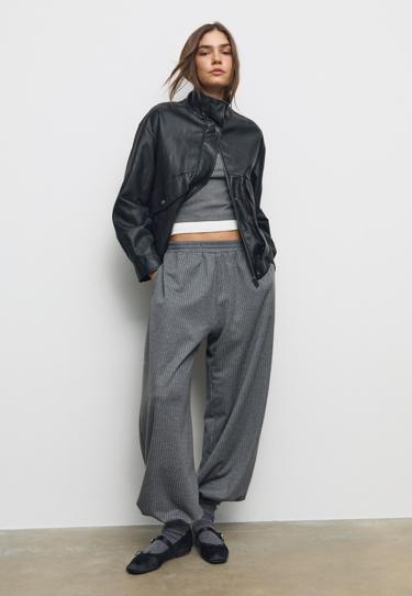 Stradivarius Джоггеры-баллоны в полоску