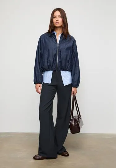 Классические брюки свободного кроя- Заказать в России