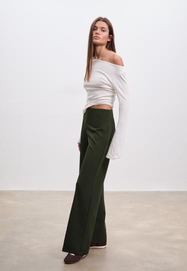 Stradivarius Легкие нарядные брюки