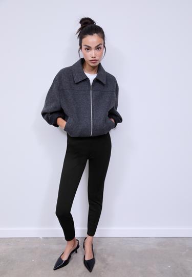 Stradivarius Легинсы из ткани «интерлок» с вырезами купить с доставкой.