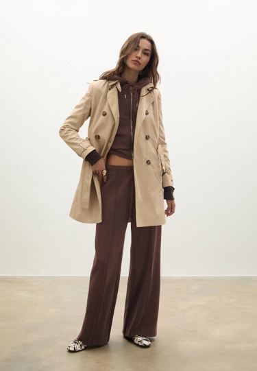 Stradivarius Мягкие джоггеры свободного кроя с отстрочкой