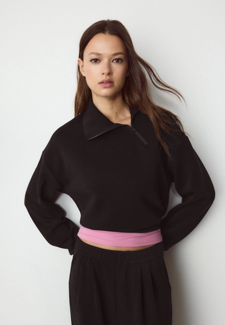 Толстовка с боковой молнией, мягкая на ощупь- Заказать в России