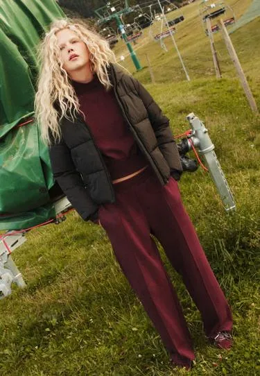 Брюки-джоггеры с эффектом потертости