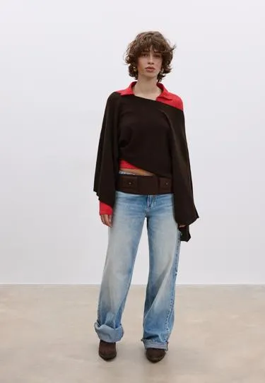 Накидка из трикотажа- Заказать в России