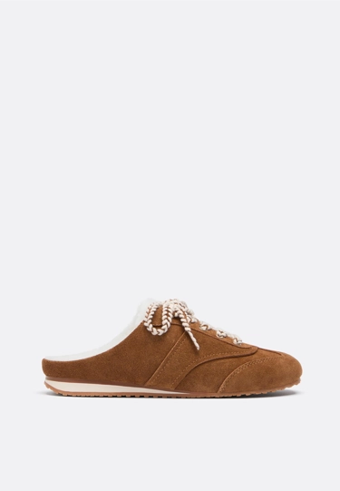 Stradivarius Кожаные тапочки без задников купить с доставкой.