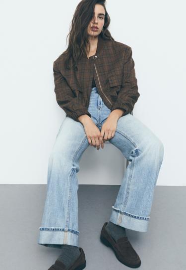 Stradivarius Джинсы прямого кроя