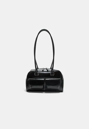 Сумка через плечо с карманами и длинной ручкой- Заказать в России