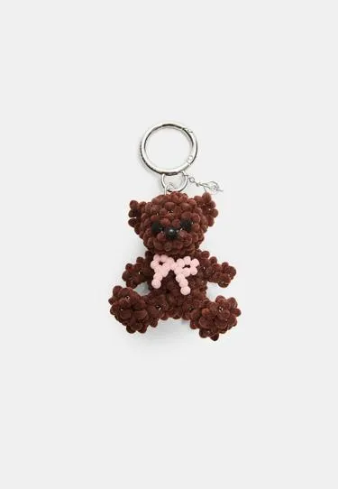 Брелок для ключей в виде большого медведя- Заказать в России