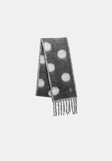 Stradivarius Шарф в горошек