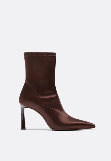 Stradivarius Эластичные ботильоны на каблуке