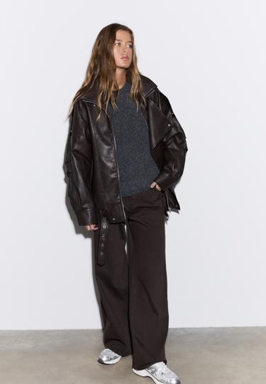 Stradivarius Вязаный свитер с круглым вырезом купить с доставкой.