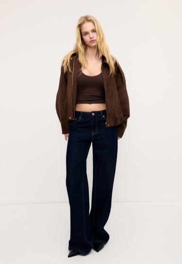 Stradivarius Укороченный топ с горловиной халтер