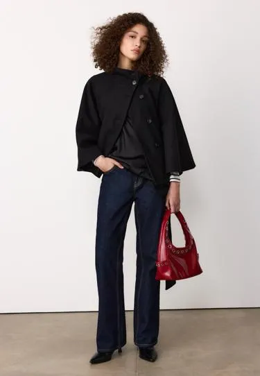 Мягкая куртка-накидка- Заказать в России