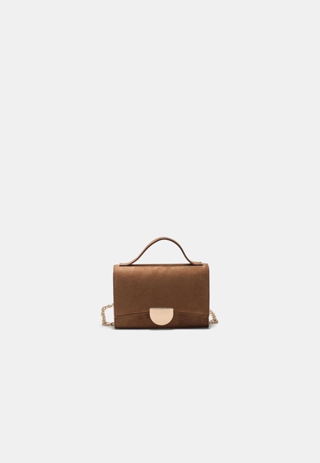 Жесткая мини-сумка с плечевым ремнем