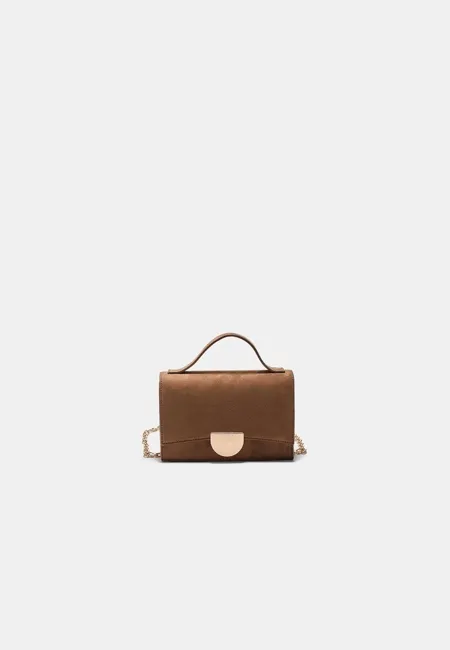 Жесткая мини-сумка с плечевым ремнем- Заказать в России