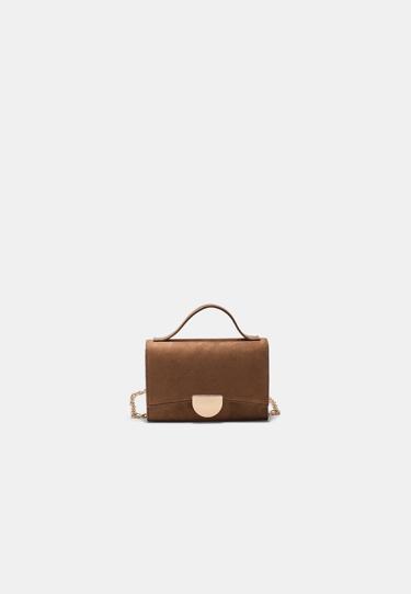 Stradivarius Жесткая мини-сумка с плечевым ремнем