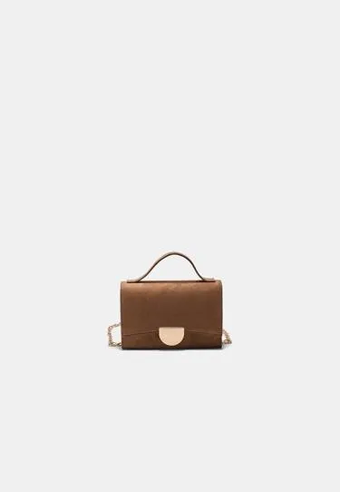 Жесткая мини-сумка с плечевым ремнем