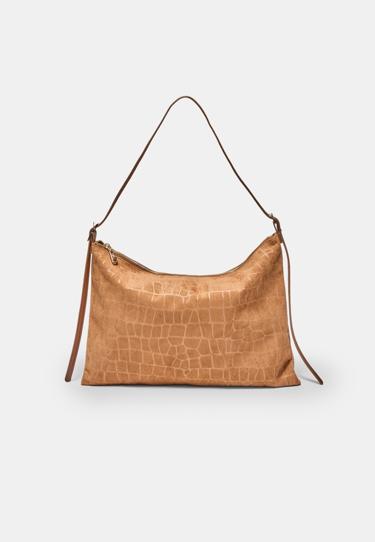 Stradivarius Мягкая мини-сумка на плечо на молнии