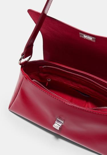 Мини-сумка прямоугольная с большим клапаном- Заказать в России