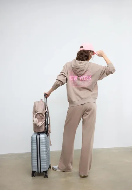 Толстовка с капюшоном с эффектом выцветания- Заказать в России