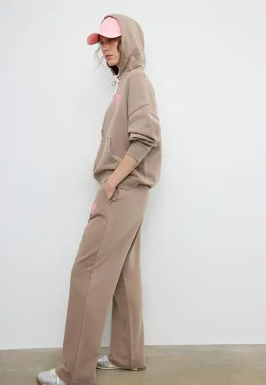 Брюки-джоггеры с эффектом позиционной стирки- Заказать в России