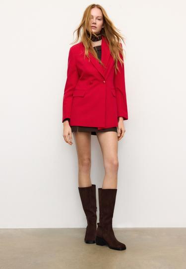 Stradivarius Приталенный пиджак