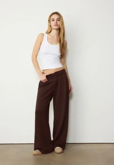 Майка-спина-борцовка в рубчик