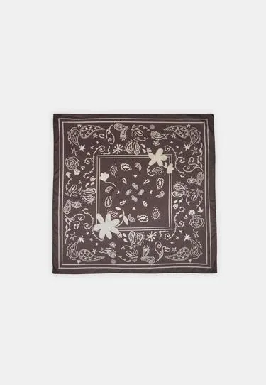 Платок с цветочным узором «пейсли»
