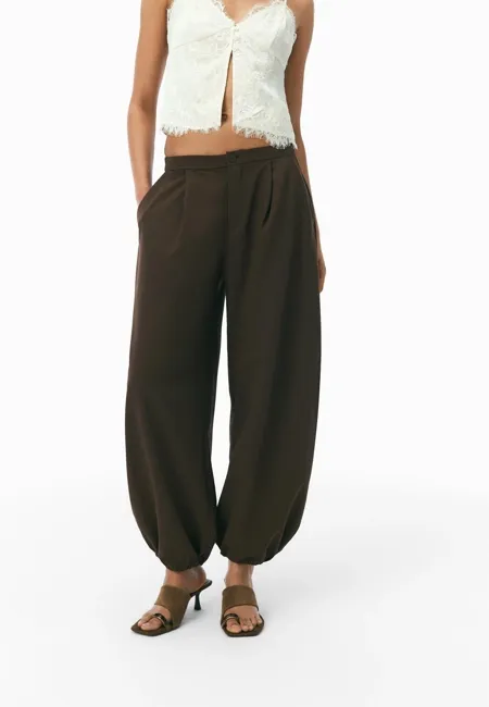 Брюки-баллоны