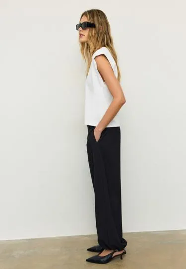 Базовая футболка с подплечниками- Заказать в России