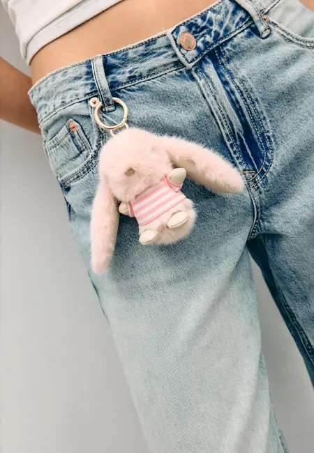 Rabbit charm keyring- Заказать в России