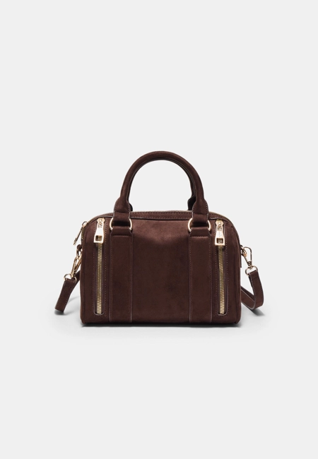 Сумка через плечо с молниями