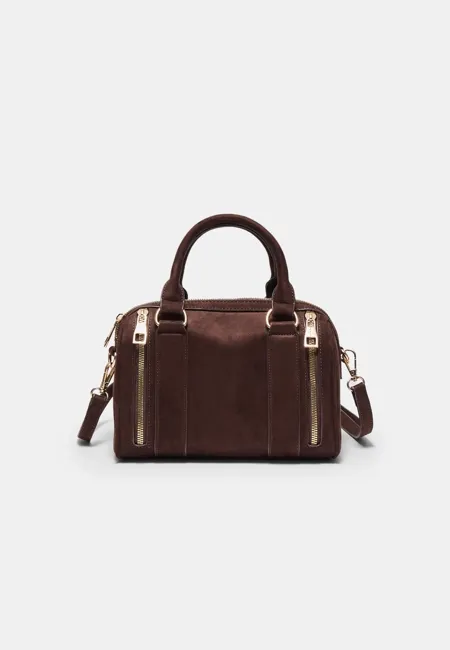 Сумка через плечо с молниями