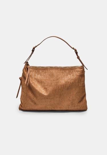 Stradivarius Мягкая сумка на плечо на молнии