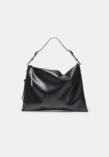 Stradivarius Мягкая сумка на плечо на молнии