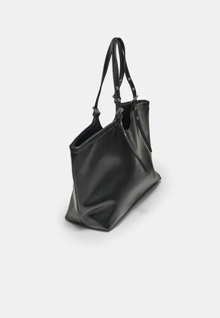 Сумка-шопер с мини-пряжками