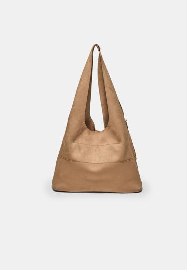 Stradivarius Мягкая сумка на плечо на молнии