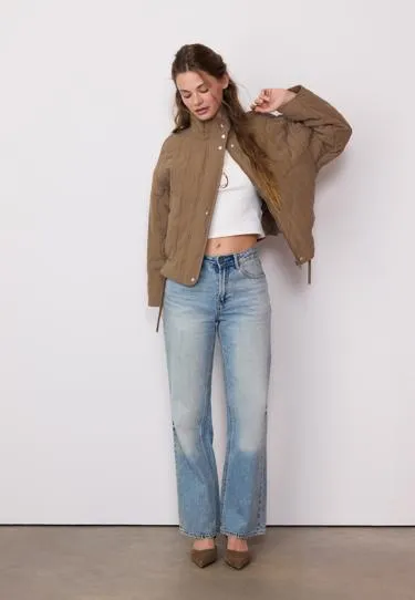 Стеганая куртка- Заказать в России